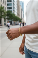 Bracciale Domar Bracciale oro 9k in Oro BROR-307-280 - BROR-307-280